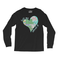 Sped Teacher Heart Your Words Matter Speech Therap Long Sleeve Shirts | Artistshot