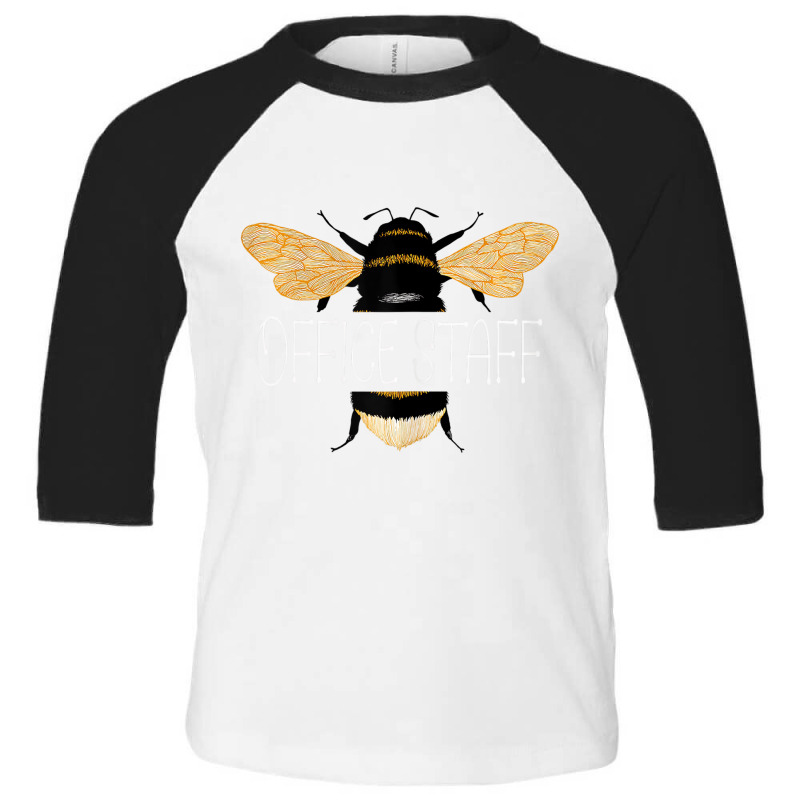 Womens Office Staff Bee Shirt, Teacher Bee School Toddler 3/4 Sleeve Tee | Artistshot