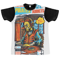 Pirates Addict Cool Graphic T-shirt | Artistshot