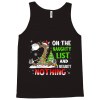 On The Naughty List And I Regret Nothing Horse Chr Tank Top | Artistshot