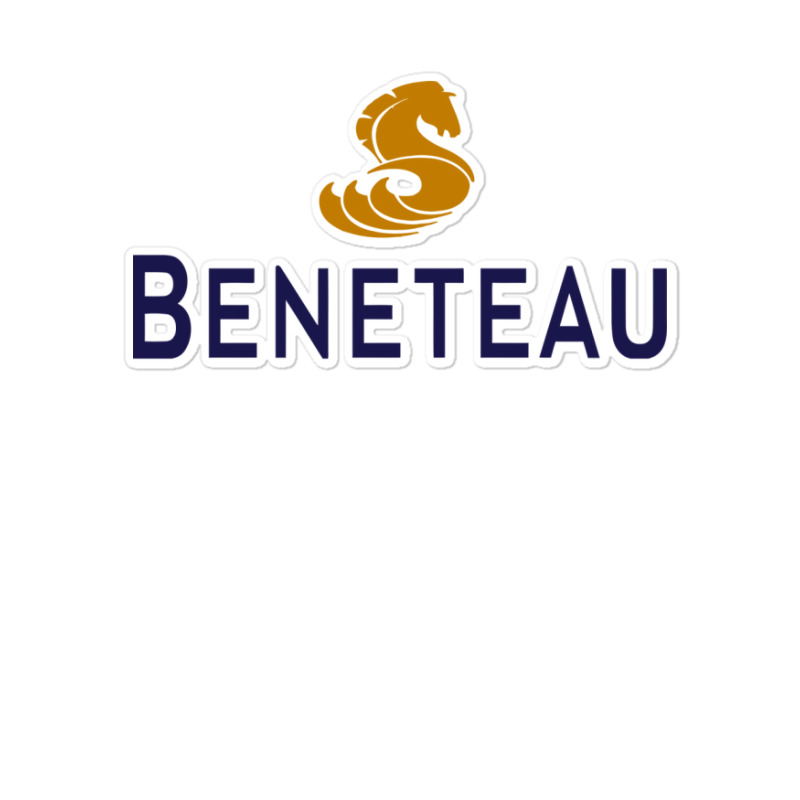 Beneteau Yacht Blue Sticker | Artistshot