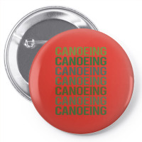 Green Text Canoeing Canoe Love Pin-back Button | Artistshot