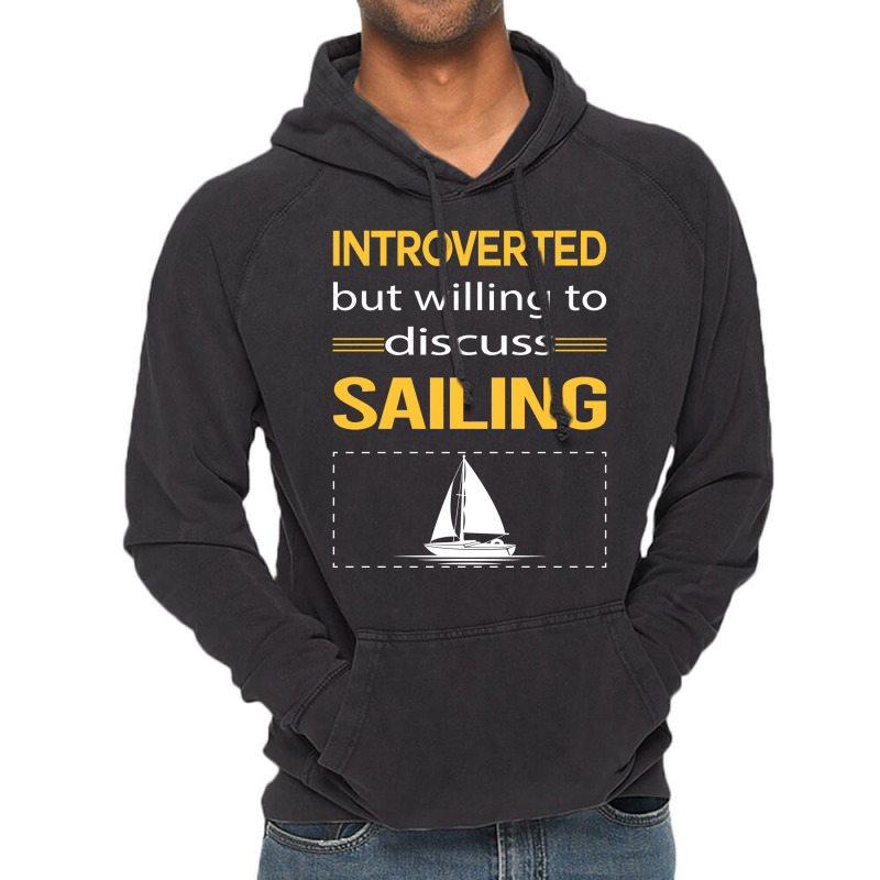 Funny Introverted Sailing Sailor Tumblr Vintage Hoodie | Artistshot