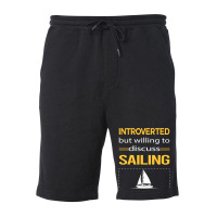 Funny Introverted Sailing Sailor Tumblr Fleece Short | Artistshot