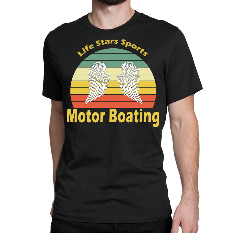 Motor Boating Stars Classic T-shirt | Artistshot