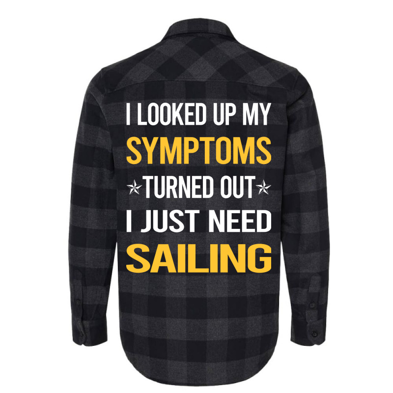 My Symptoms Sailing Sailor Travel Flannel Shirt | Artistshot