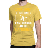 Sorry I Was Not Listening Canoeing Canoe 80s Classic T-shirt | Artistshot