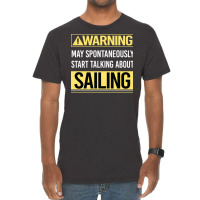 Warning About Sailing Sailor Nostalgia Vintage T-shirt | Artistshot