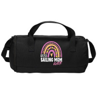 Best Sailing Mom Ever Retro Duffel Bag | Artistshot