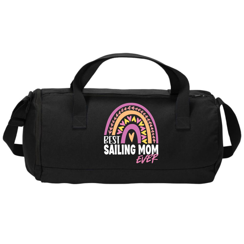 Best Sailing Mom Ever Retro Duffel Bag | Artistshot