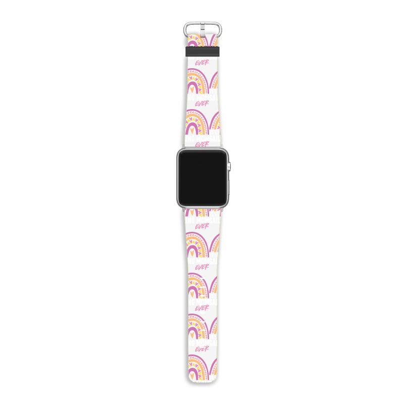 Best Sailing Mom Ever Retro Apple Watch Band | Artistshot