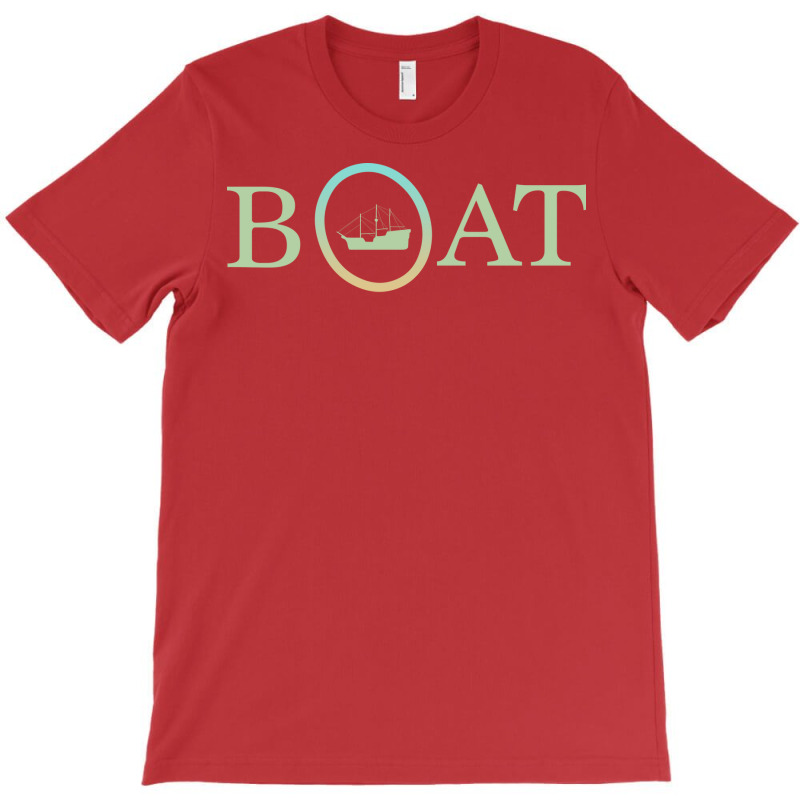 Boat Gradient Hippie T-shirt | Artistshot