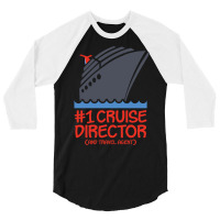 No 1 Cruise Director Hippie 3/4 Sleeve Shirt | Artistshot