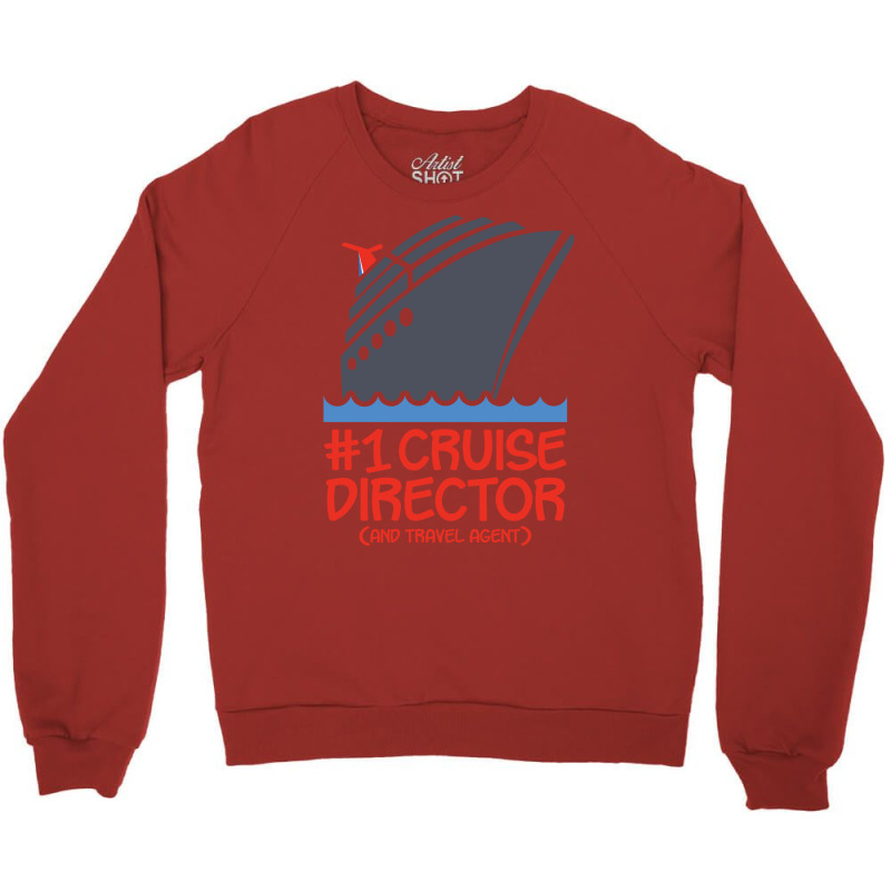 No 1 Cruise Director Hippie Crewneck Sweatshirt | Artistshot