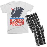 No 1 Cruise Director Hippie Men's T-shirt Pajama Set | Artistshot