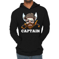 Pirate Boat Captain 80s Lightweight Hoodie | Artistshot