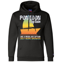 Pontoon Captain Like A Regular Captain Only More D Champion Hoodie | Artistshot