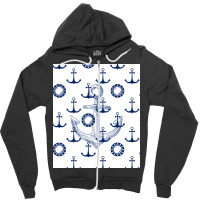 Sea 70s Zipper Hoodie | Artistshot