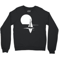 Simple Boat And Sunset Vintage Crewneck Sweatshirt | Artistshot