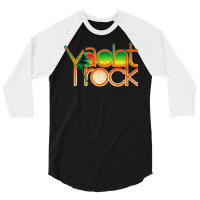 Yacht Rock  Party Boat Drinking Motorboating 3/4 Sleeve Shirt | Artistshot