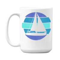 Sailing Sailing Retro Humor 15 Oz Coffee Mug | Artistshot