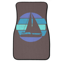 Sailing Sailing Retro Humor Front Car Mat | Artistshot