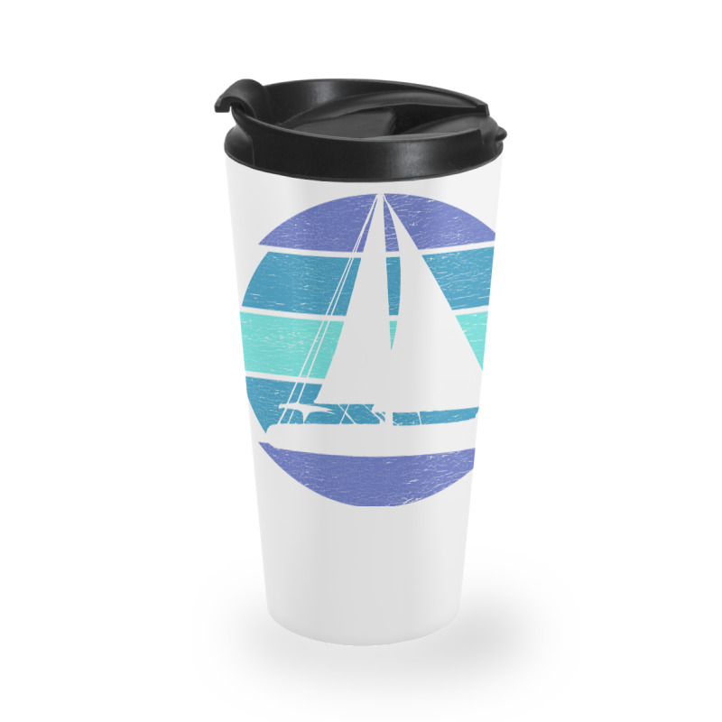 Sailing Sailing Retro Humor Travel Mug | Artistshot