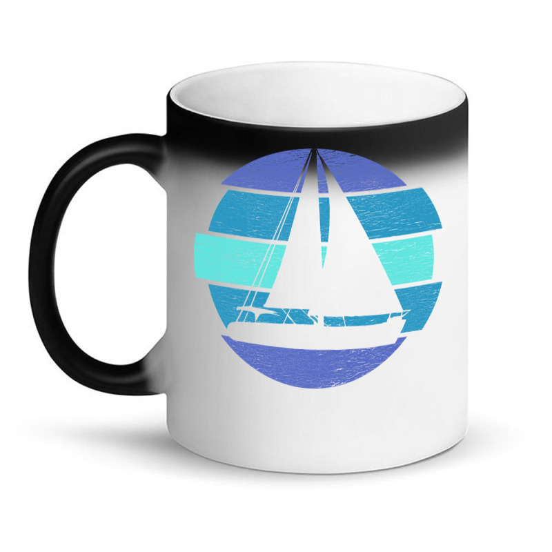 Sailing Sailing Retro Humor Magic Mug | Artistshot