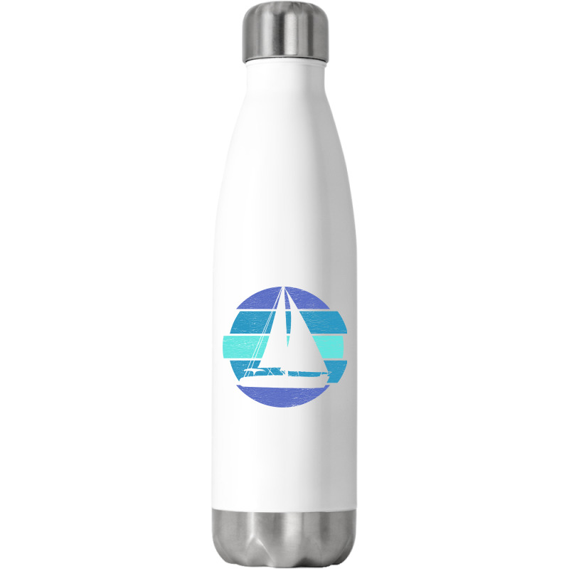 Sailing Sailing Retro Humor Stainless Steel Water Bottle | Artistshot