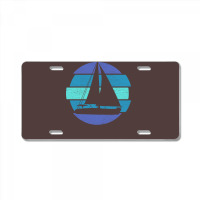 Sailing Sailing Retro Humor License Plate | Artistshot