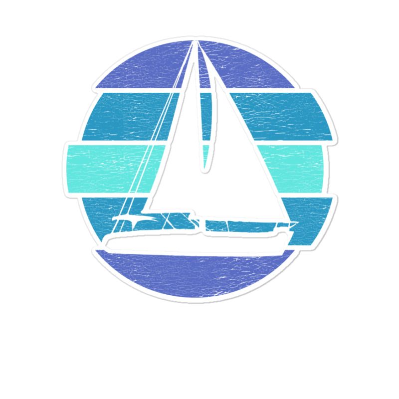 Sailing Sailing Retro Humor Sticker | Artistshot