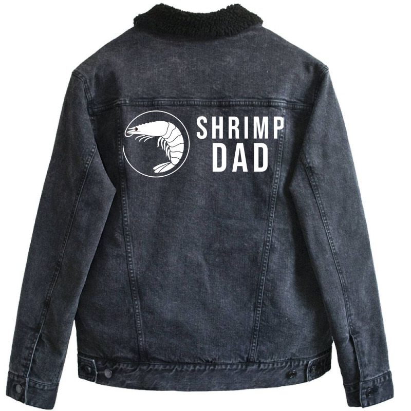 Shrimp Dad 80s Unisex Sherpa-lined Denim Jacket | Artistshot