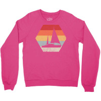 Sailboat Sailing Vintage Cute Crewneck Sweatshirt | Artistshot