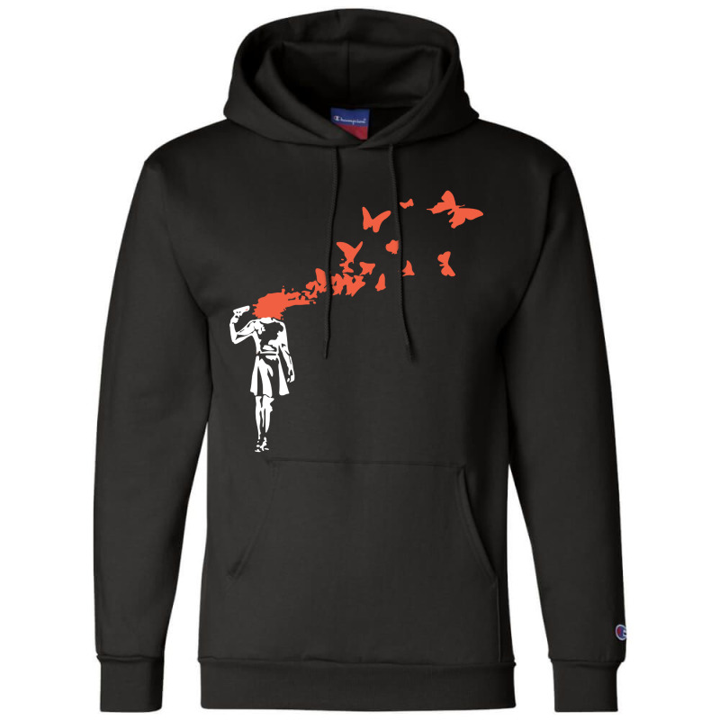 Headshot Butterfly Champion Hoodie | Artistshot