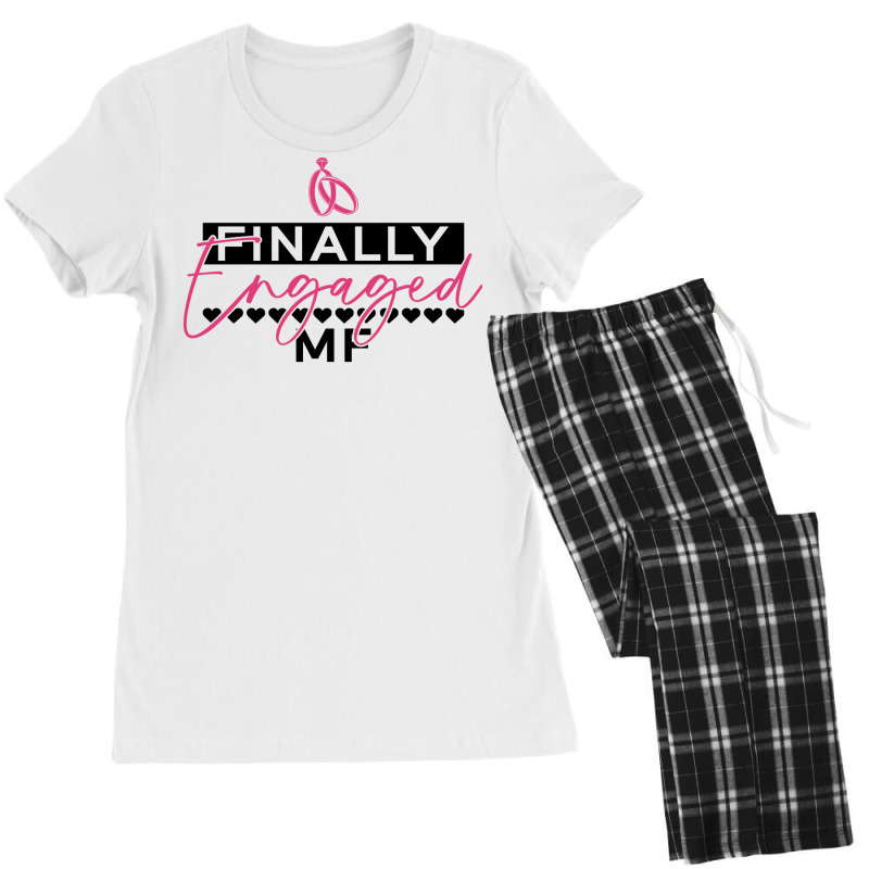 Finally Engaged Mf Bride Bachelorette Party Funny Women's Pajamas Set by ogdnhyousfiw | Artistshot