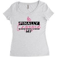 Finally Engaged Mf Bride Bachelorette Party Funny Women's Triblend Scoop T-shirt | Artistshot