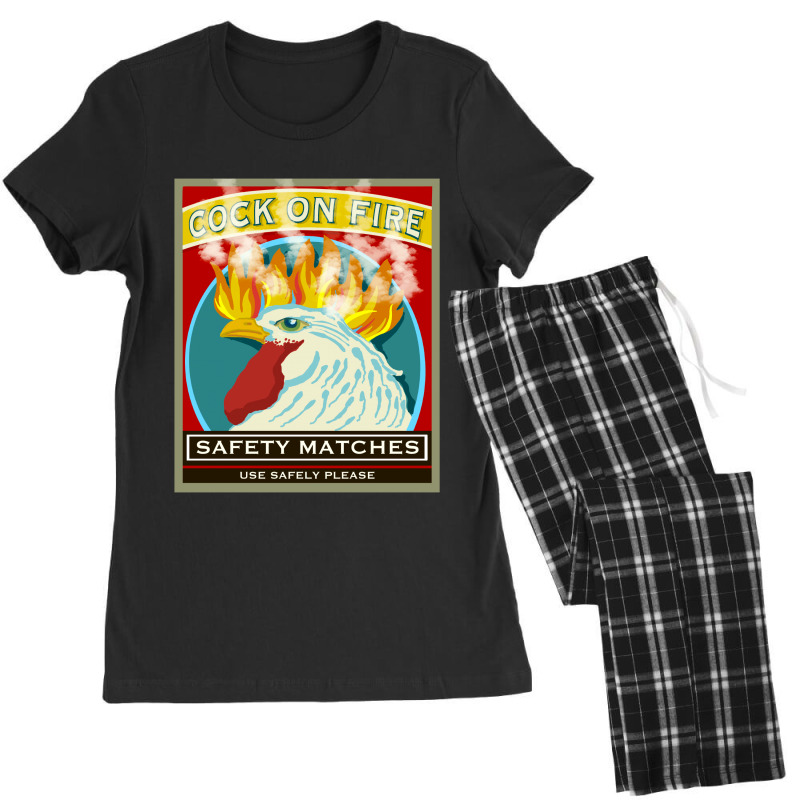 Safety Matches Cock On Fire! Women's Pajamas Set by BullShirtCo | Artistshot