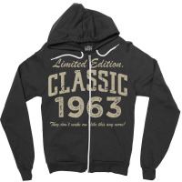 Limited Edition Vintage Classic Car 1963 59th Birt Zipper Hoodie | Artistshot