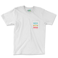 Love Is Blind Braille Blindness Awareness Trending Pocket T-shirt | Artistshot