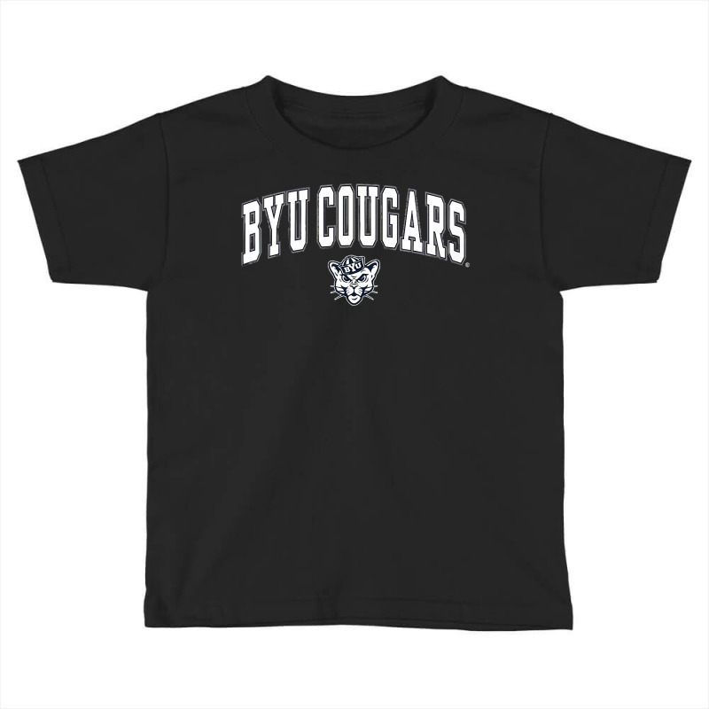 Kids Byu Cougars Kids Arch Over Navy Officially Li Toddler T-shirt by marshan | Artistshot