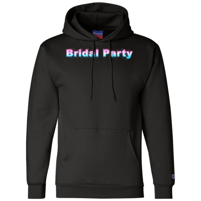 Bridal Party Red Champion Hoodie | Artistshot