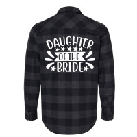 Daughter Of The Brides Wedding Party Red Flannel Shirt | Artistshot