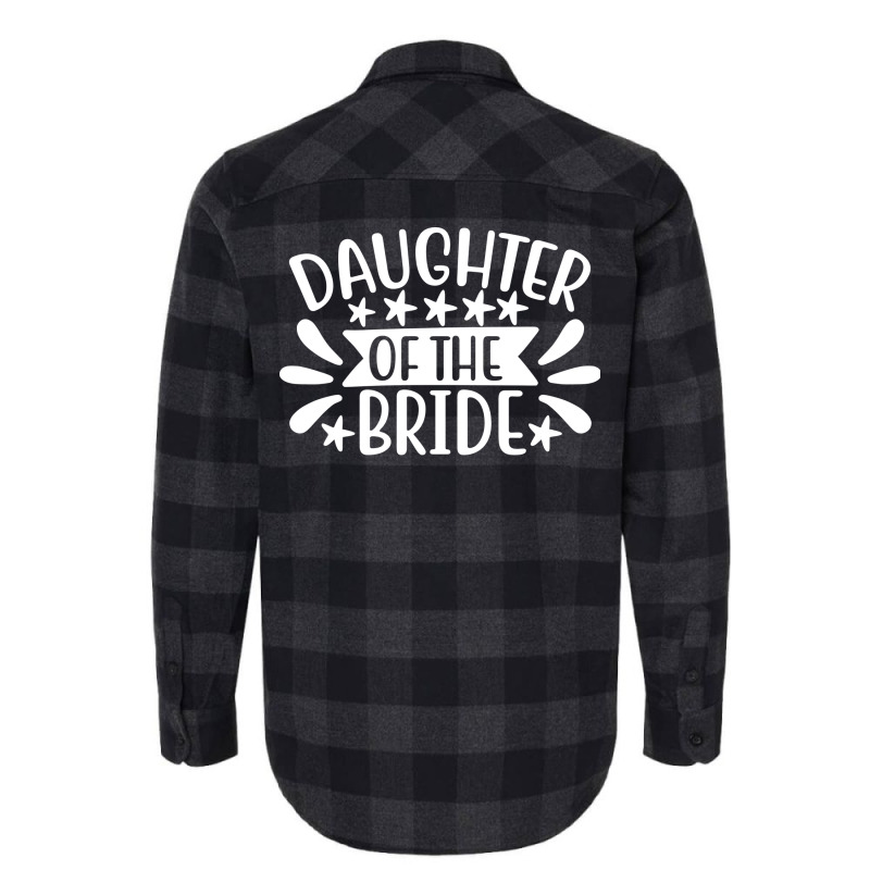 Daughter Of The Brides Wedding Party Red Flannel Shirt | Artistshot