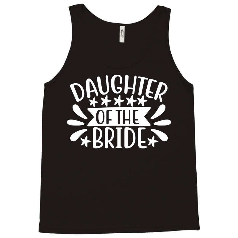 Daughter Of The Brides Wedding Party Red Tank Top | Artistshot