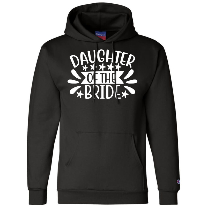 Daughter Of The Brides Wedding Party Red Champion Hoodie | Artistshot