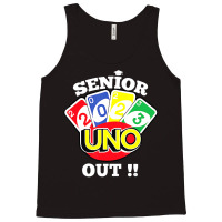 Senior 2023 Uno Out Funny Class Of 2023 Graduation Tank Top | Artistshot