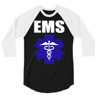 Ems Emt Paramedic Pullover Hoodie Emergency Medical Tech 3/4 Sleeve Shirt | Artistshot