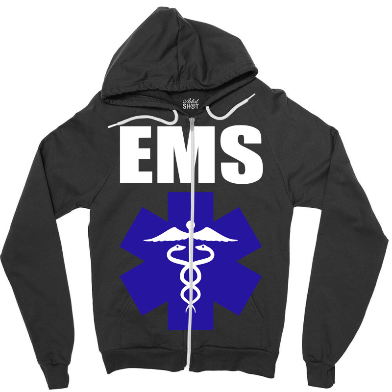 Ems Emt Paramedic Pullover Hoodie Emergency Medical Tech Zipper Hoodie | Artistshot