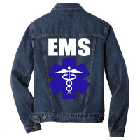 Ems Emt Paramedic Pullover Hoodie Emergency Medical Tech Men Denim Jacket | Artistshot