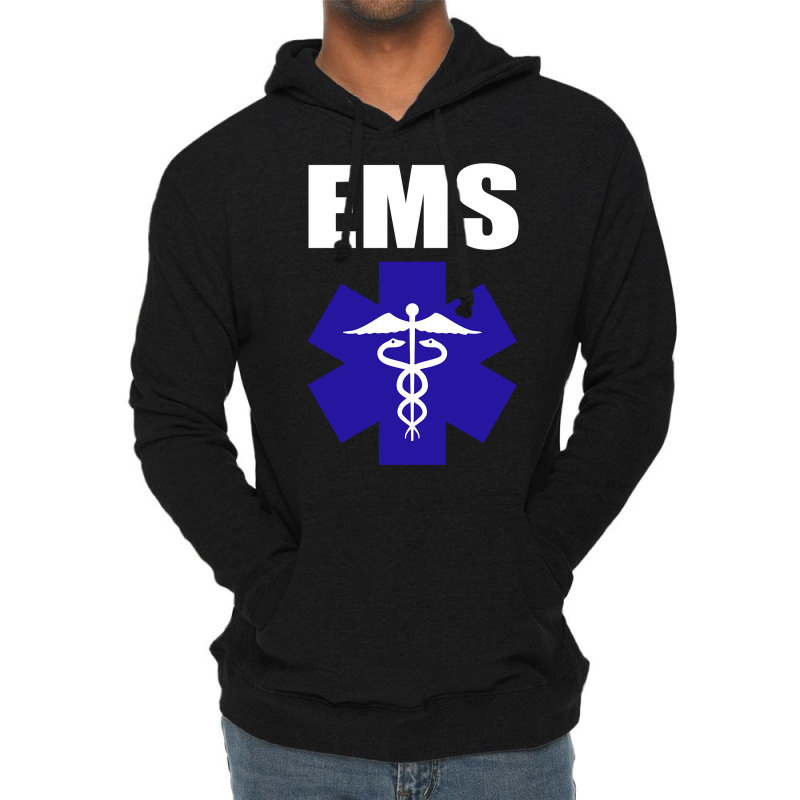 Ems Emt Paramedic Pullover Hoodie Emergency Medical Tech Lightweight Hoodie | Artistshot